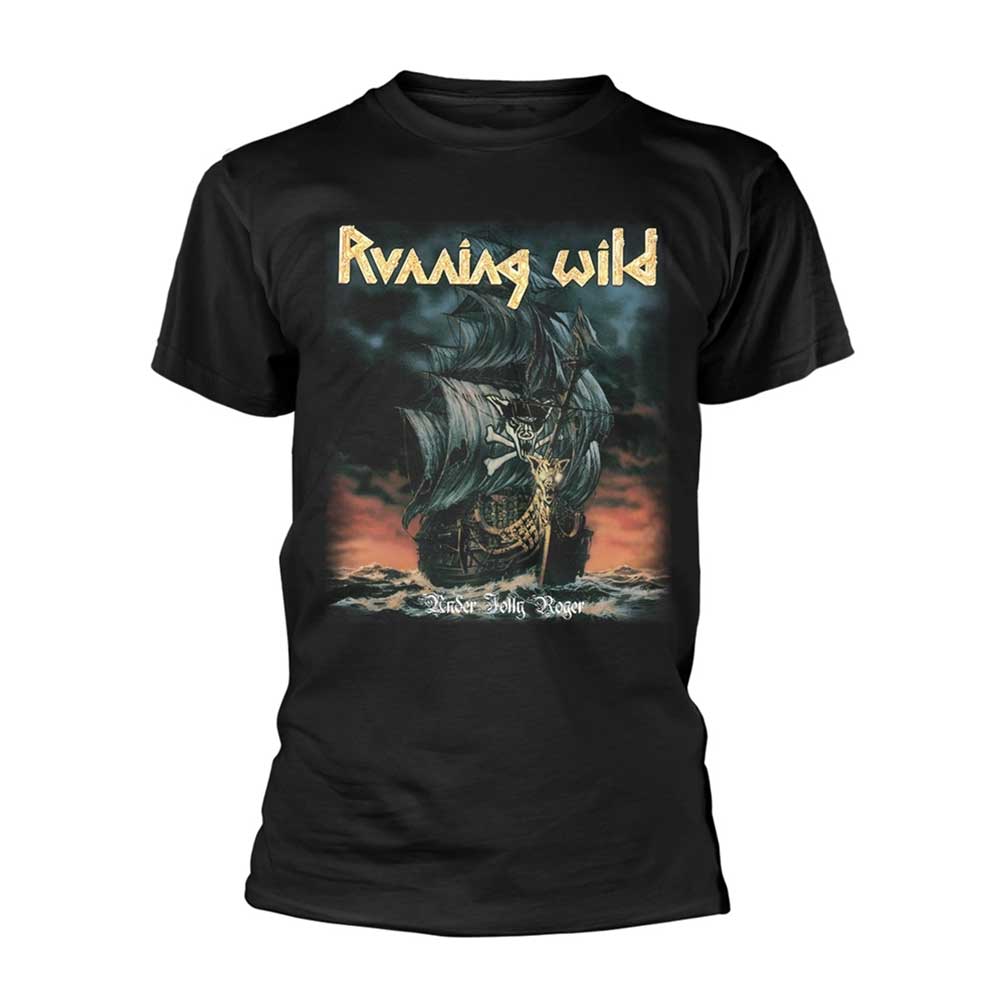 Running Wild "Under Jolly Roger Album" T shirt