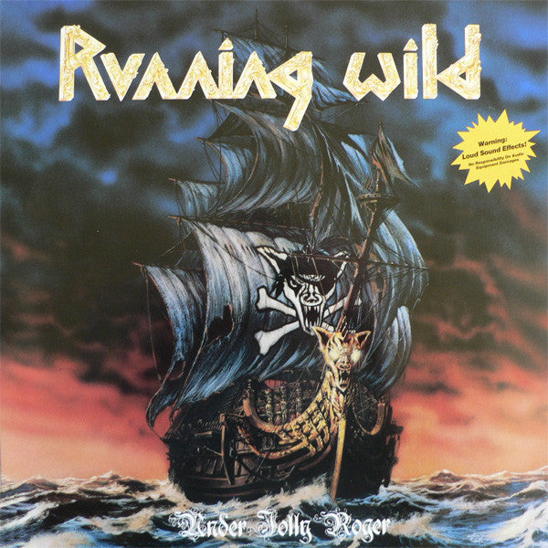 Running Wild "Under Jolly Roger" 180g Vinyl