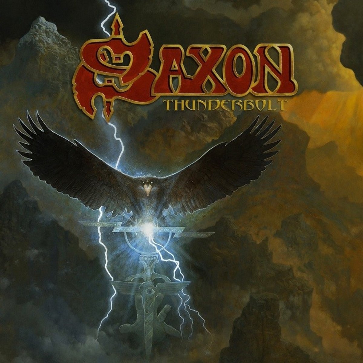 Saxon "Thunderbolt" 180g Blood Red Vinyl