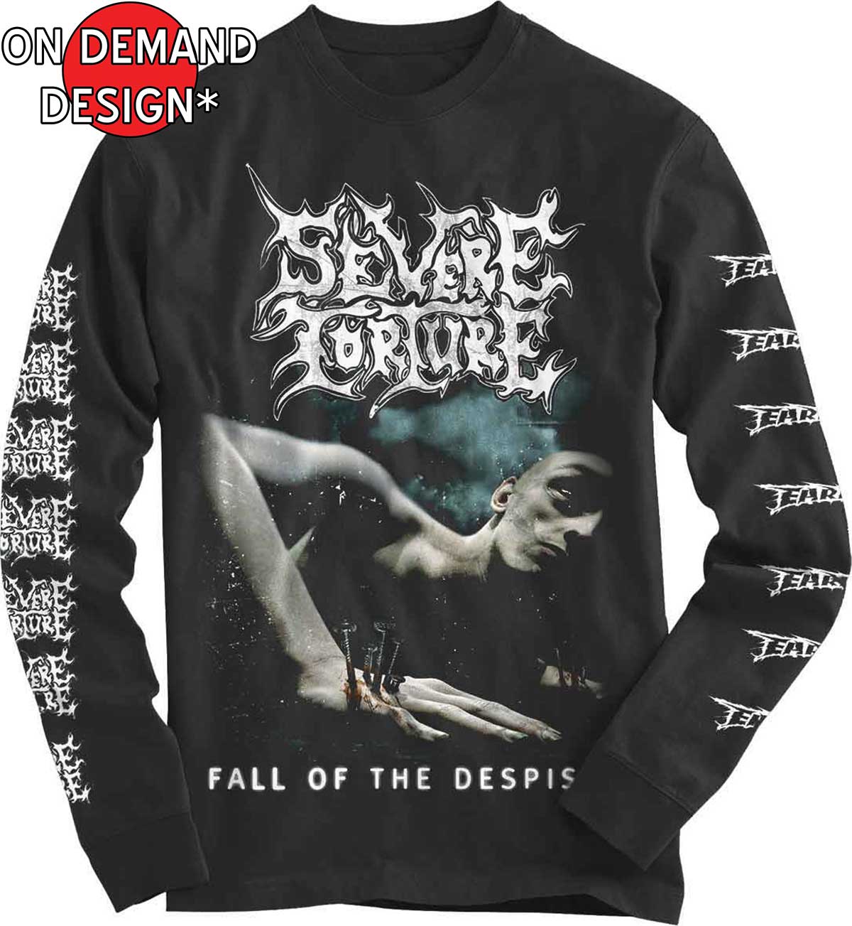 Severe Torture "Fall Of The Despised" Long Sleeve T shirt