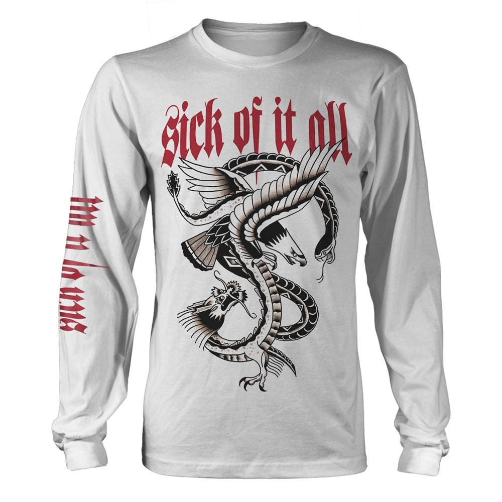 Sick Of It All "Eagle" Long Sleeve T shirt
