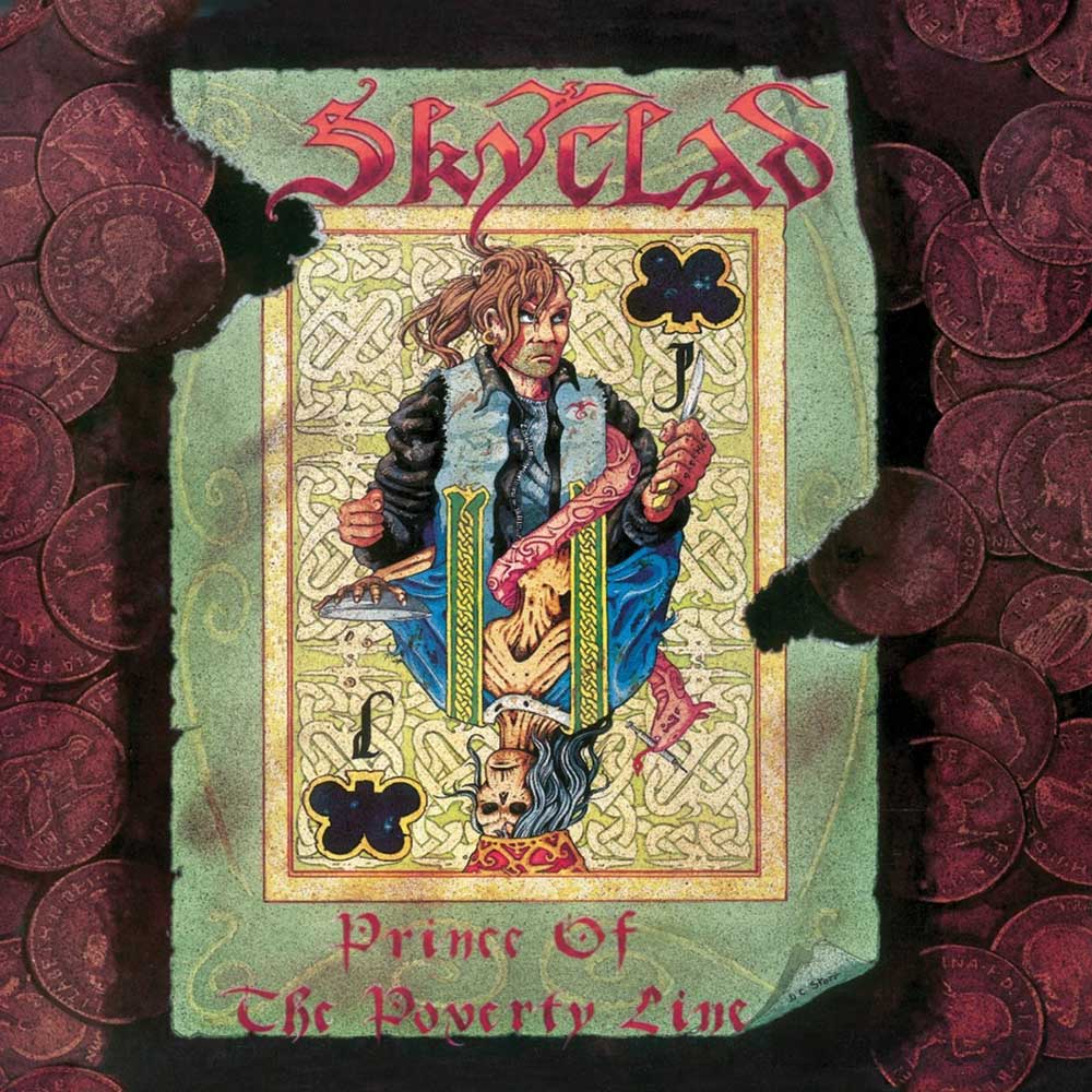 Skyclad "Prince Of The Poverty Line" 2x12" Violet Vinyl plus 10" Clear Vinyl
