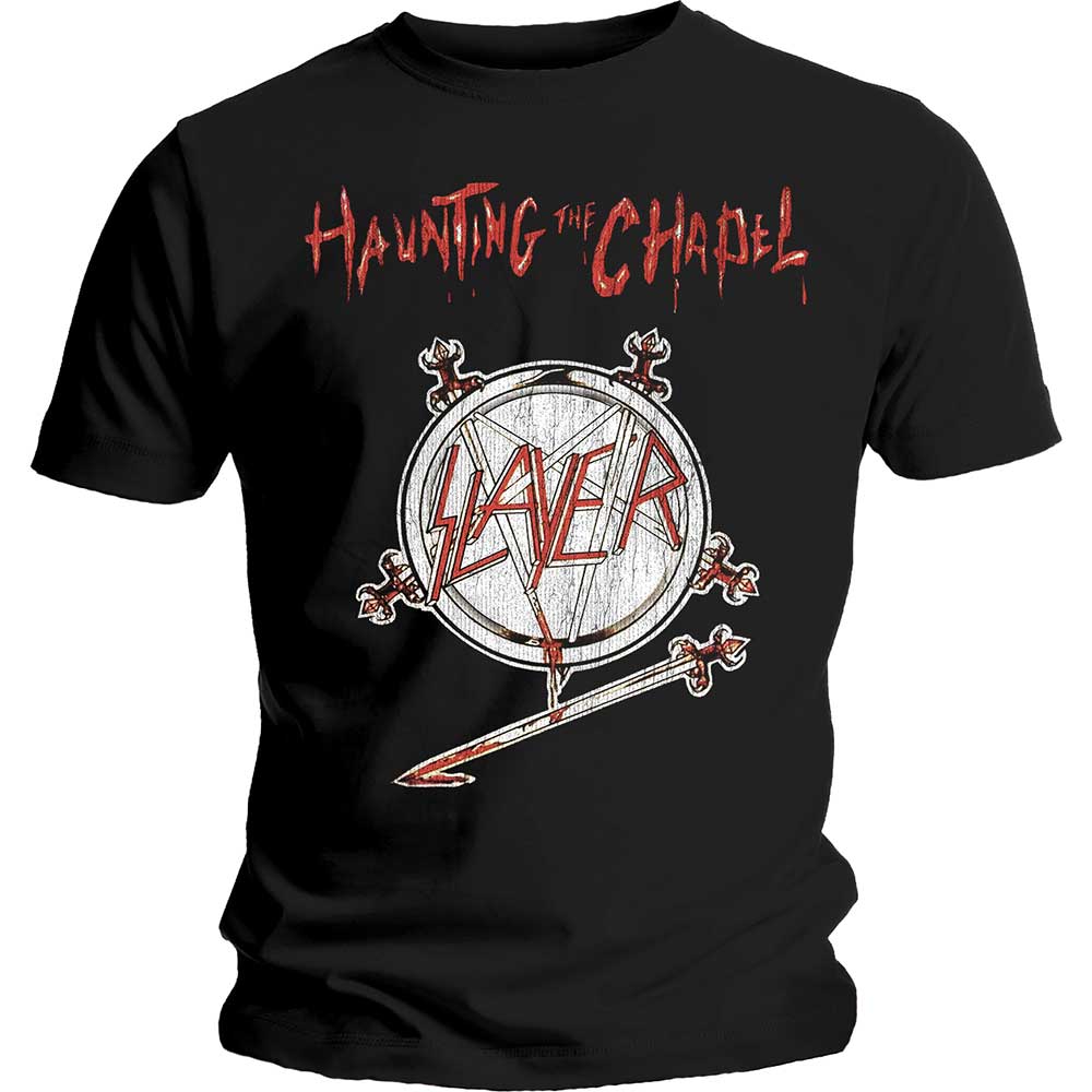 Slayer "Haunting The Chapel" Black T shirt