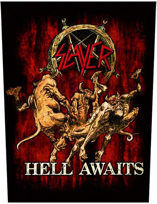 Slayer "Hell Awaits" Back Patch