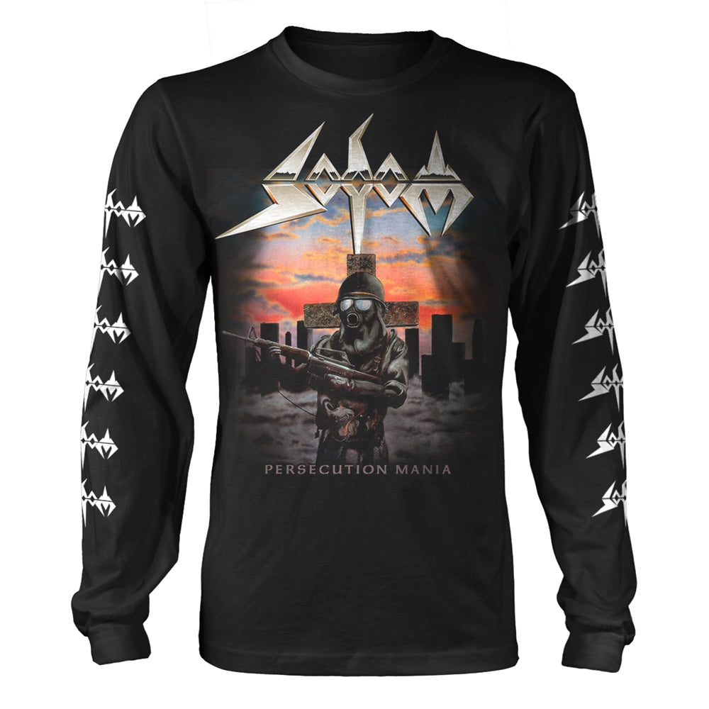Sodom "Persecution Mania" Long Sleeve T shirt