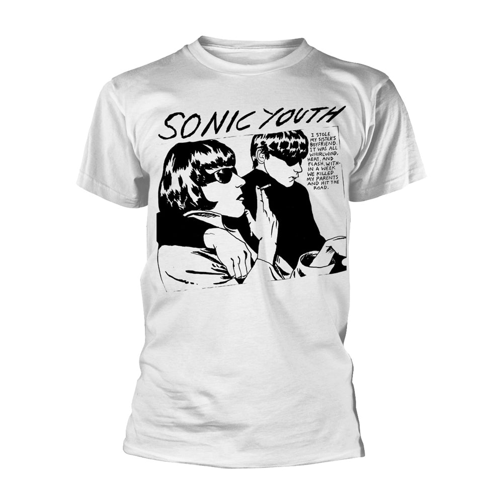 Sonic Youth "Goo" White T shirt