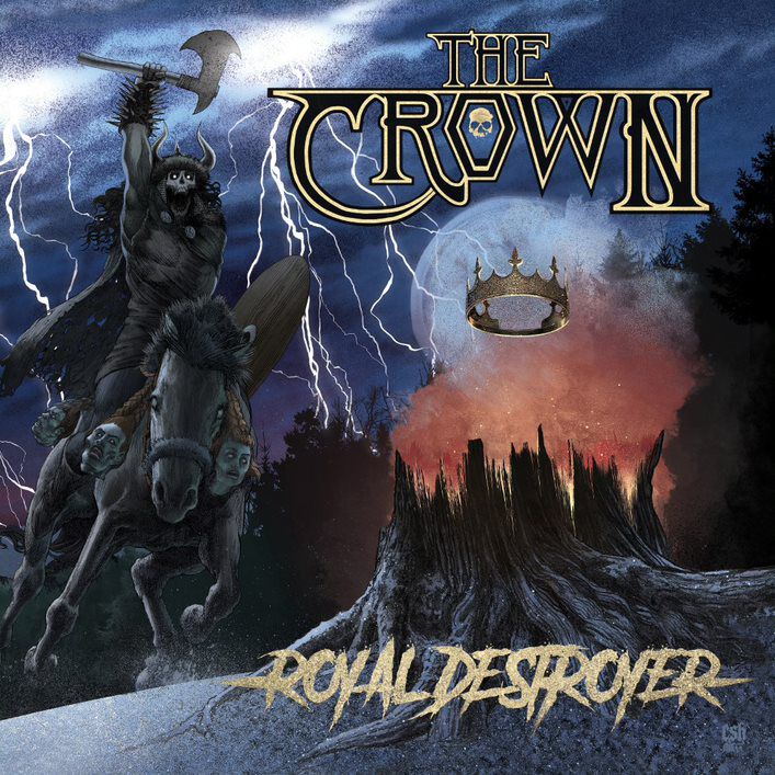 The Crown "Royal Destroyer" 180g Black Vinyl