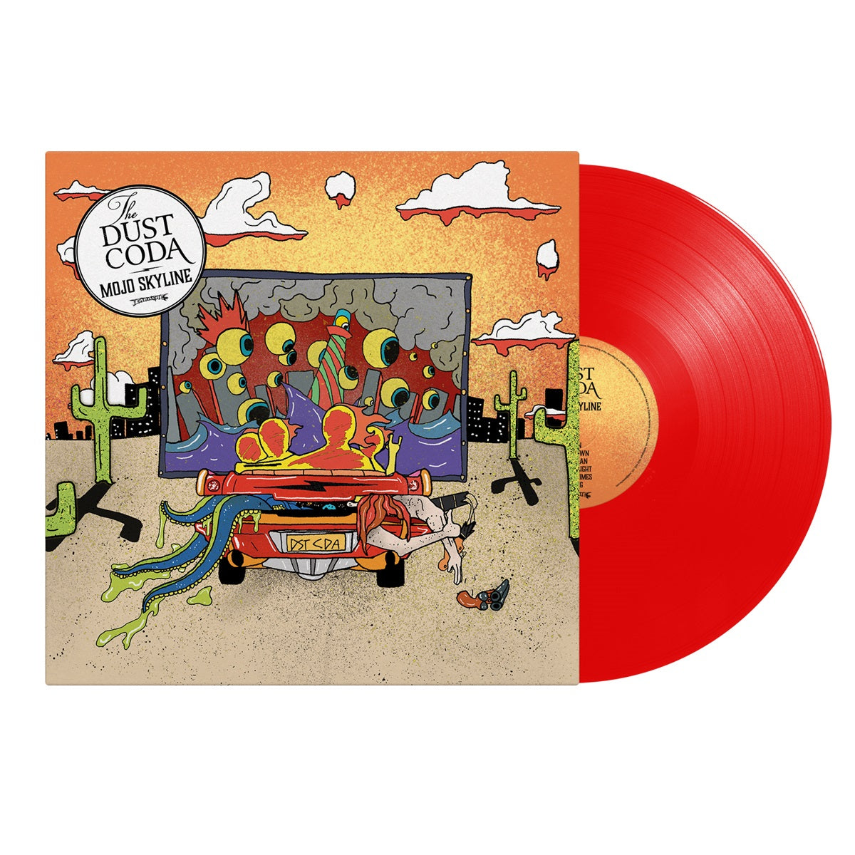 The Dust Coda "Mojo Skyline" Red Vinyl (Limited to 300 Copies)