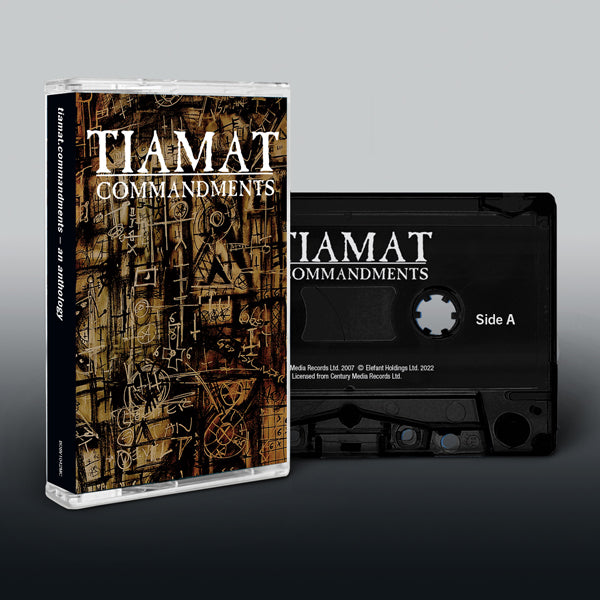 Tiamat "Commandments - An Anthology" Cassette Tape