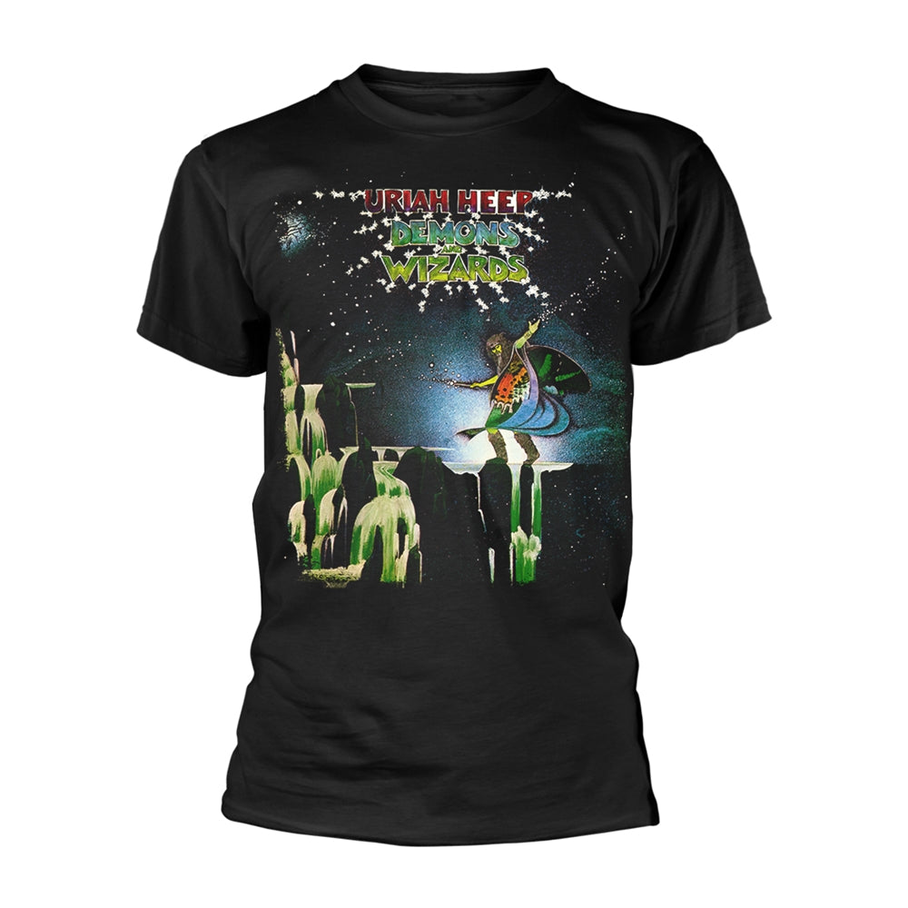 Uriah Heep "Demons And Wizards" Black T shirt