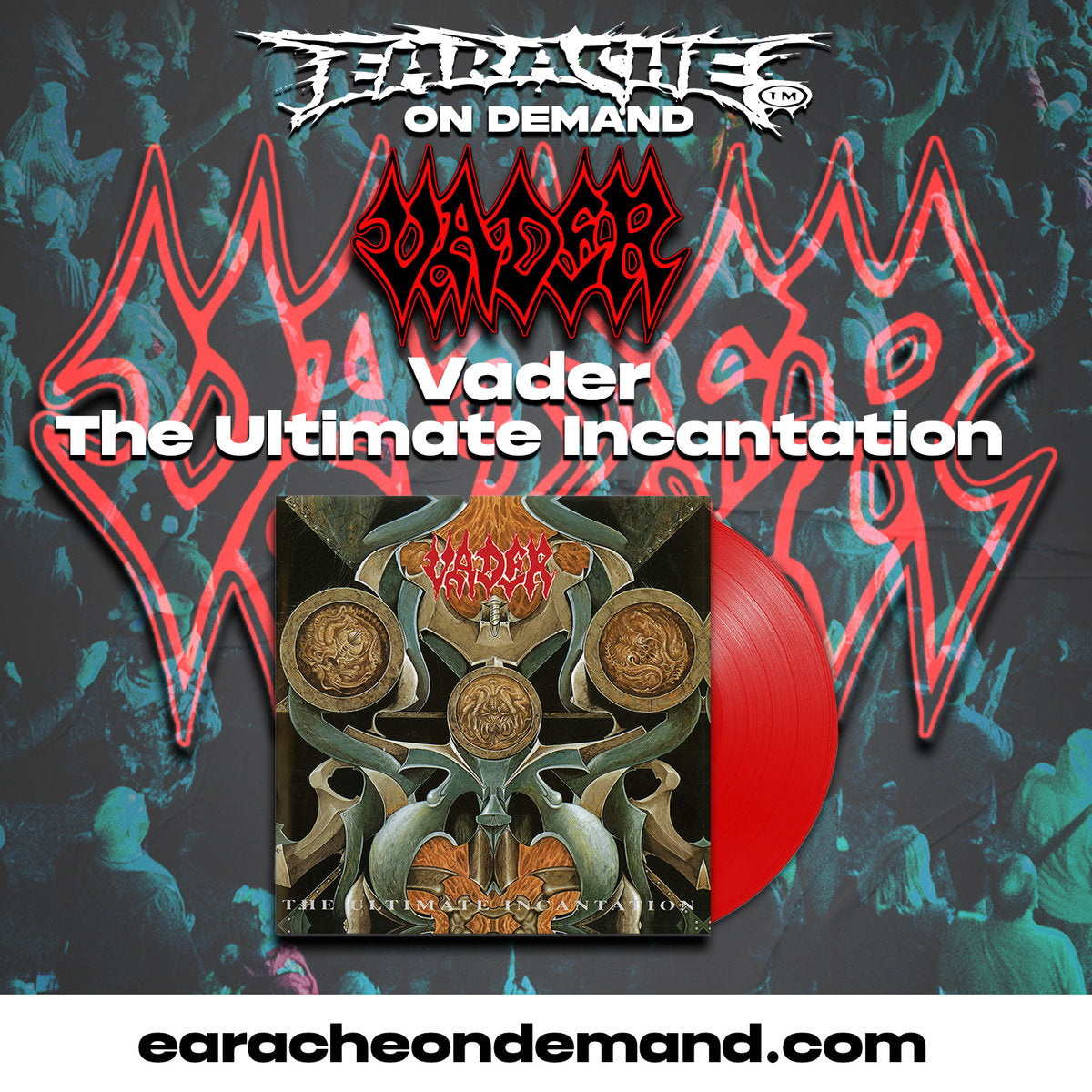 Vader "The Ultimate Incantation" Red Vinyl