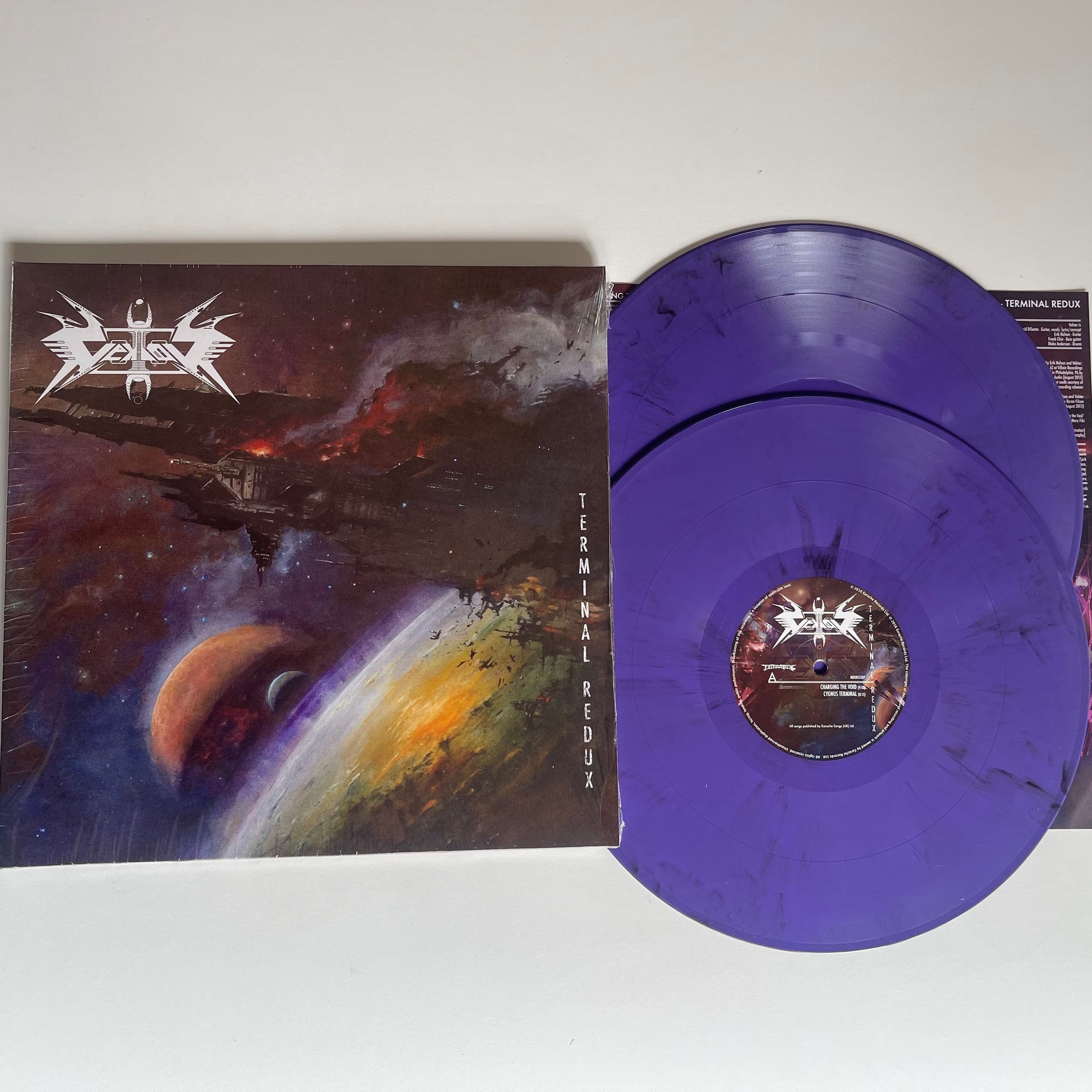 Vektor "Terminal Redux" Gatefold 2x12" Purple / Black Marbled Vinyl