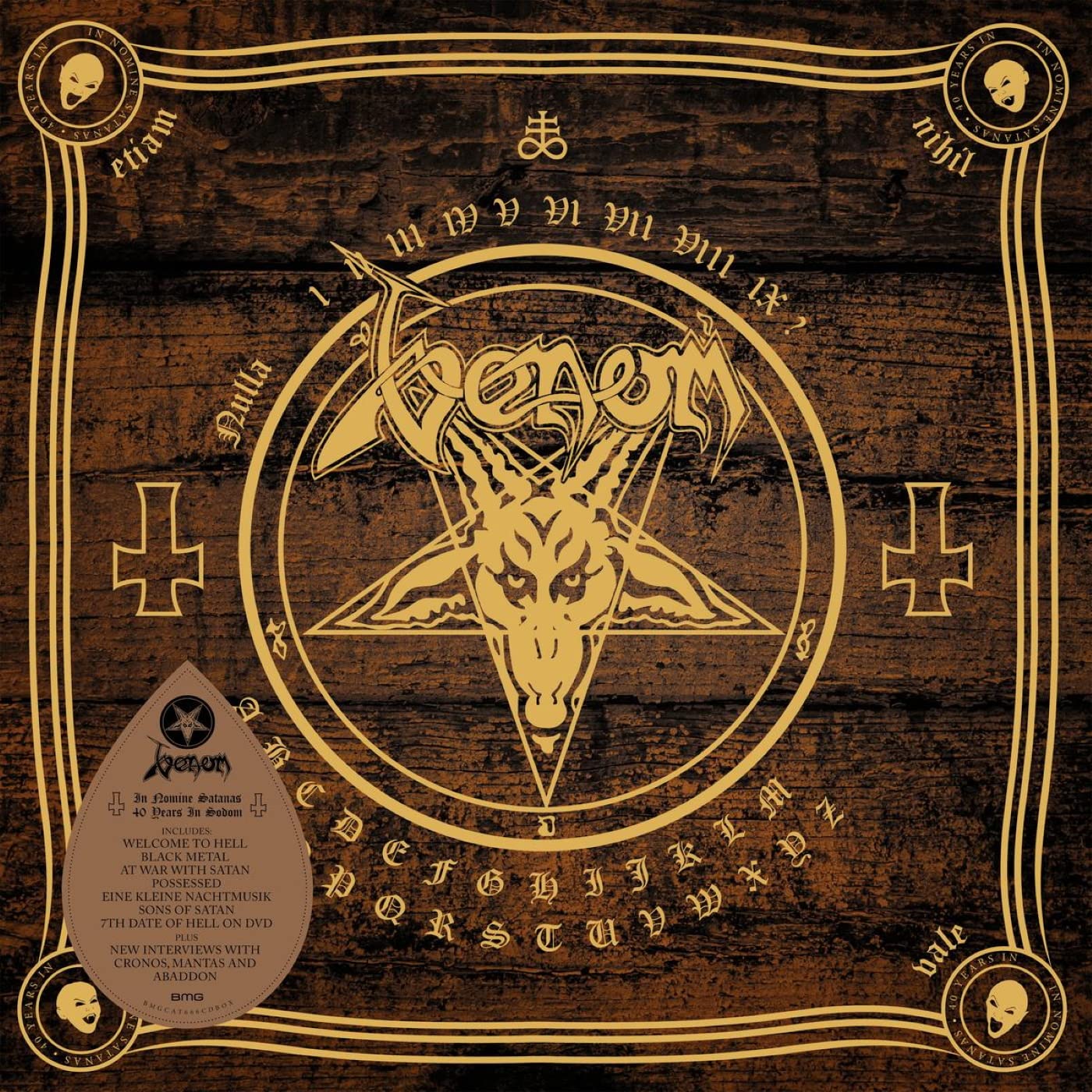 Venom "In Nomine Satanas" 6CD/DVD Box Set
