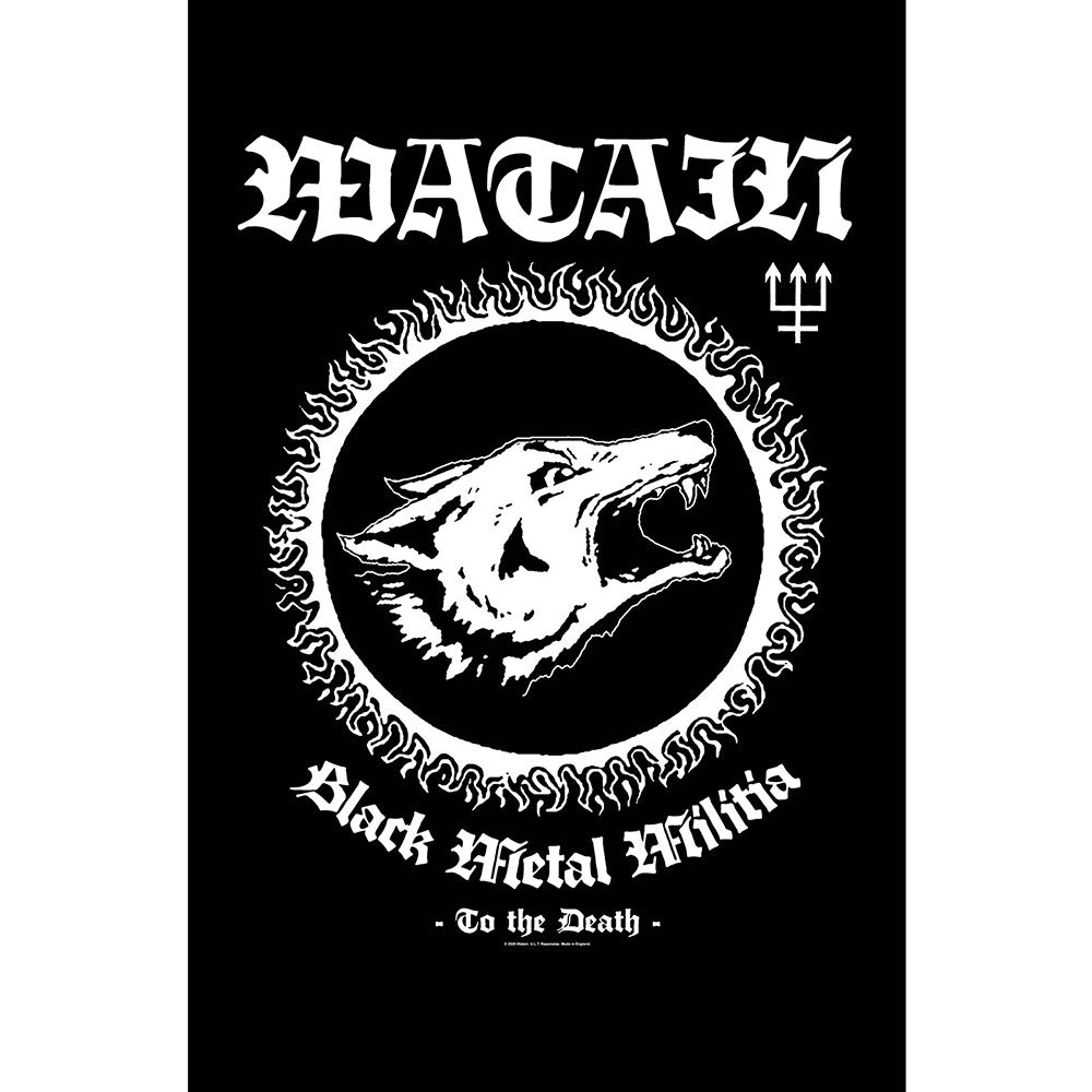 Watain "Black Metal Militia" Flag