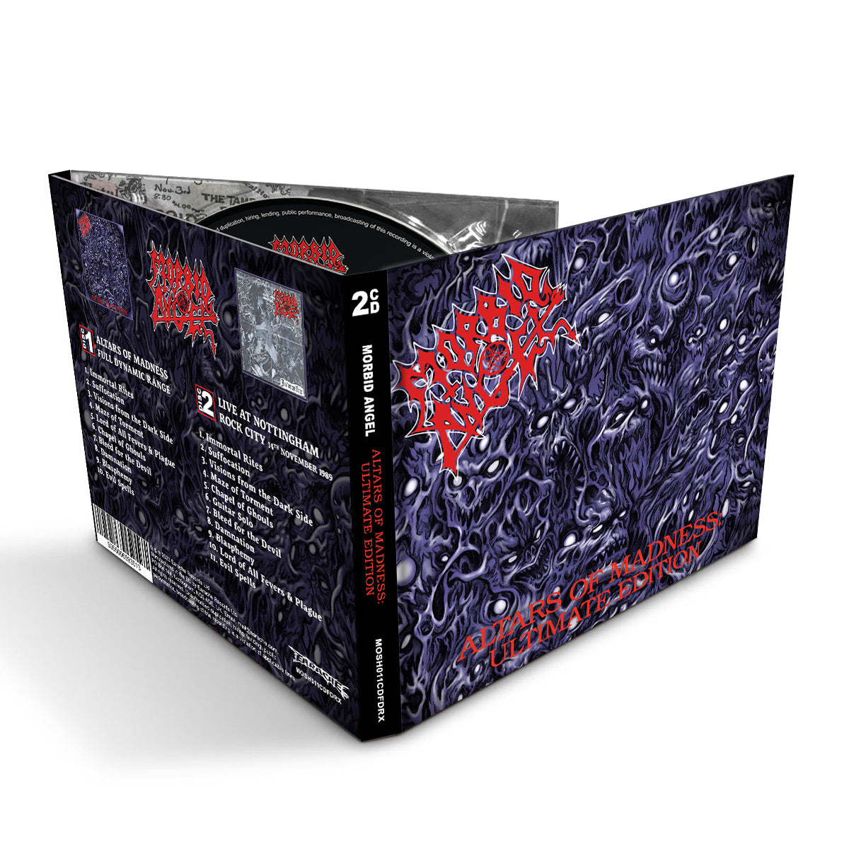 Morbid Angel "Altars Of Madness: Ultimate Edition" 2CD Digipak