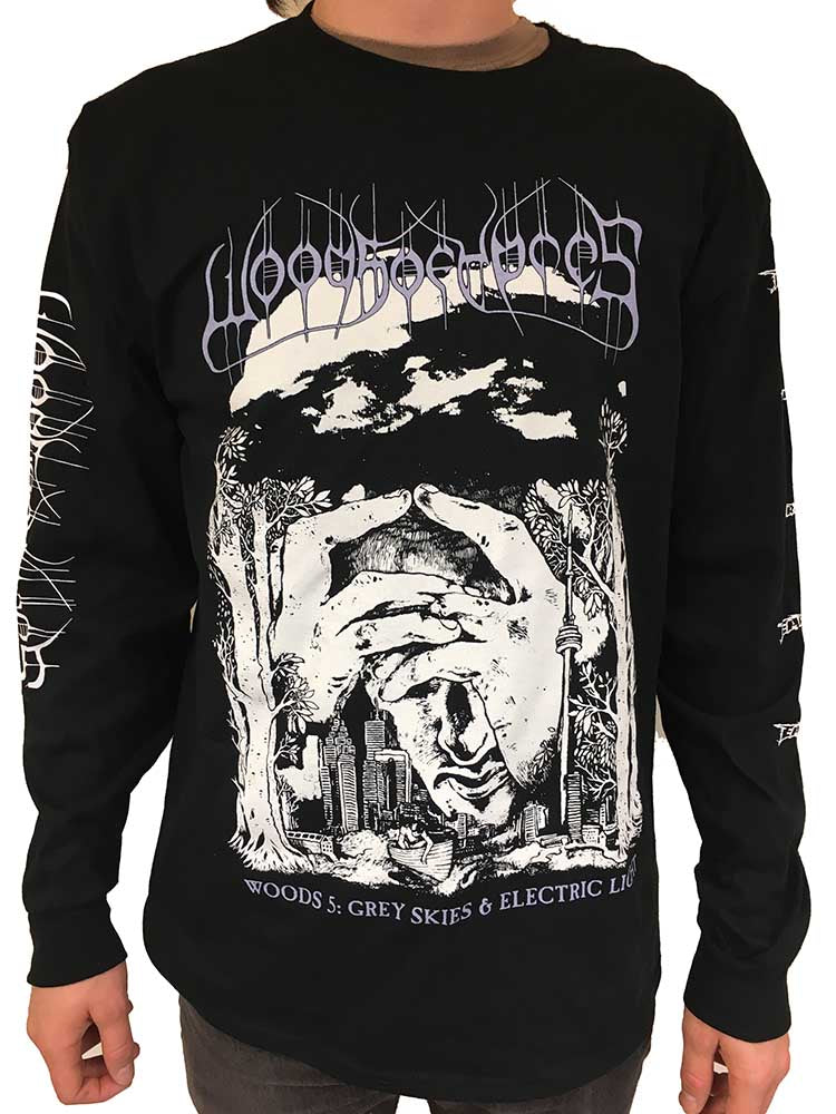 Woods Of Ypres "Woods 5: Grey Skies & Electric Light" Long Sleeve T shirt