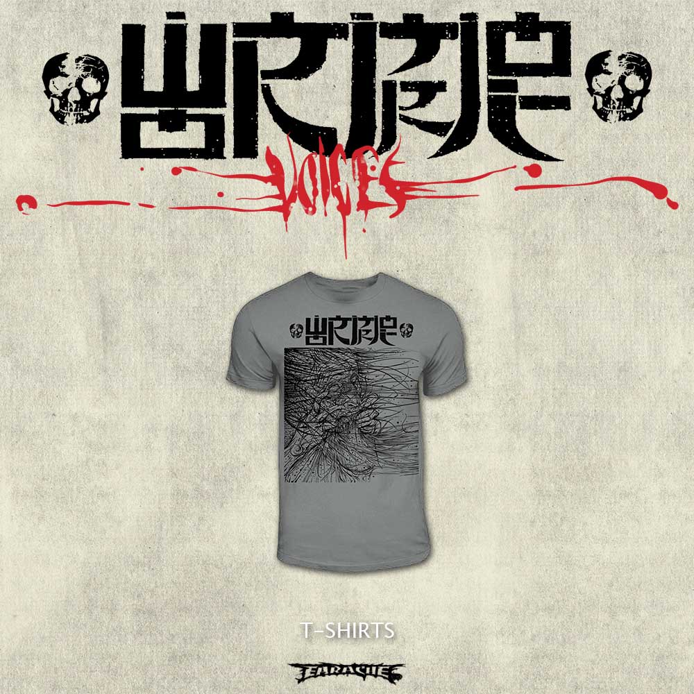 Wormrot "Jawripper" Charcoal T-shirt