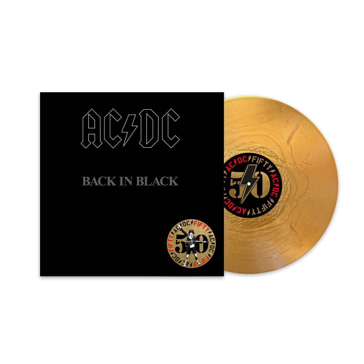 AC/DC "Back In Black" Gold Vinyl - PRE-ORDER
