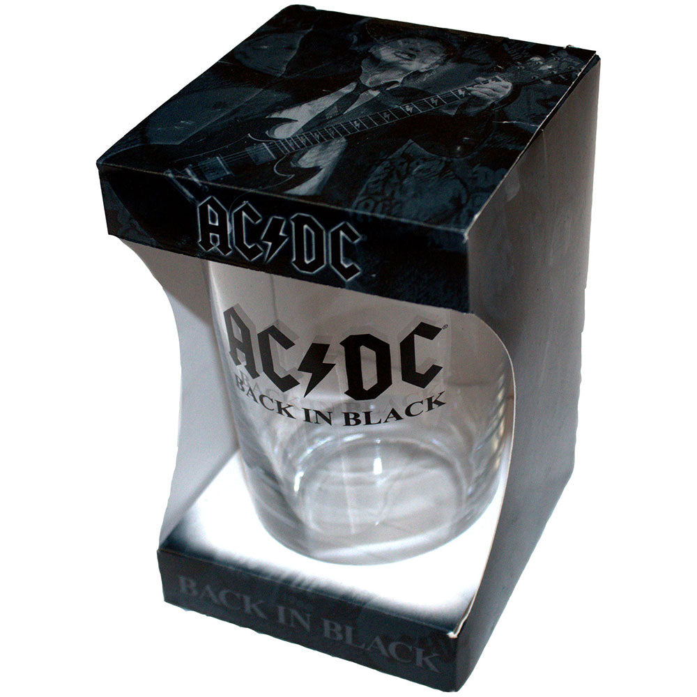 AC/DC "Back In Black" Beer Glass