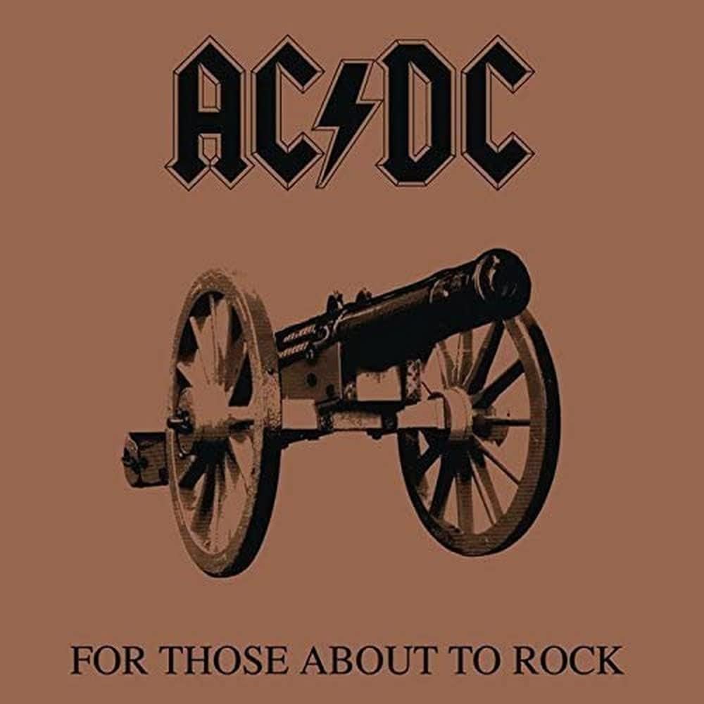 AC/DC "For Those About To Rock" Vinyl