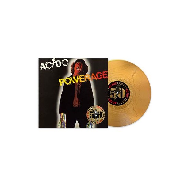 AC/DC "Powerage" Gold Vinyl - PRE-ORDER