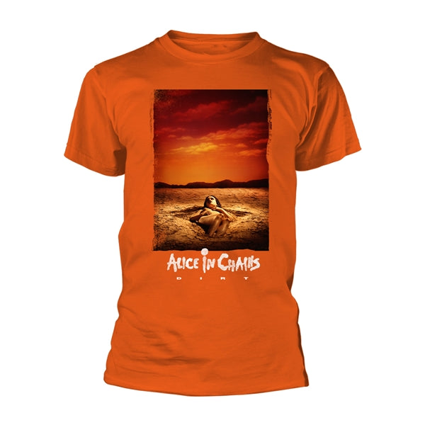 Alice In Chains "Dirt" Orange T shirt
