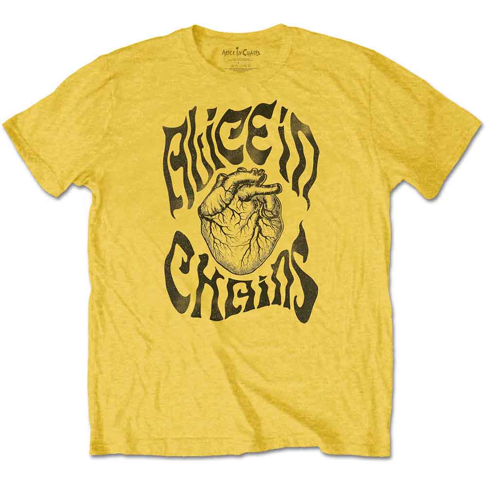 Alice In Chains "Transplant" Yellow T shirt