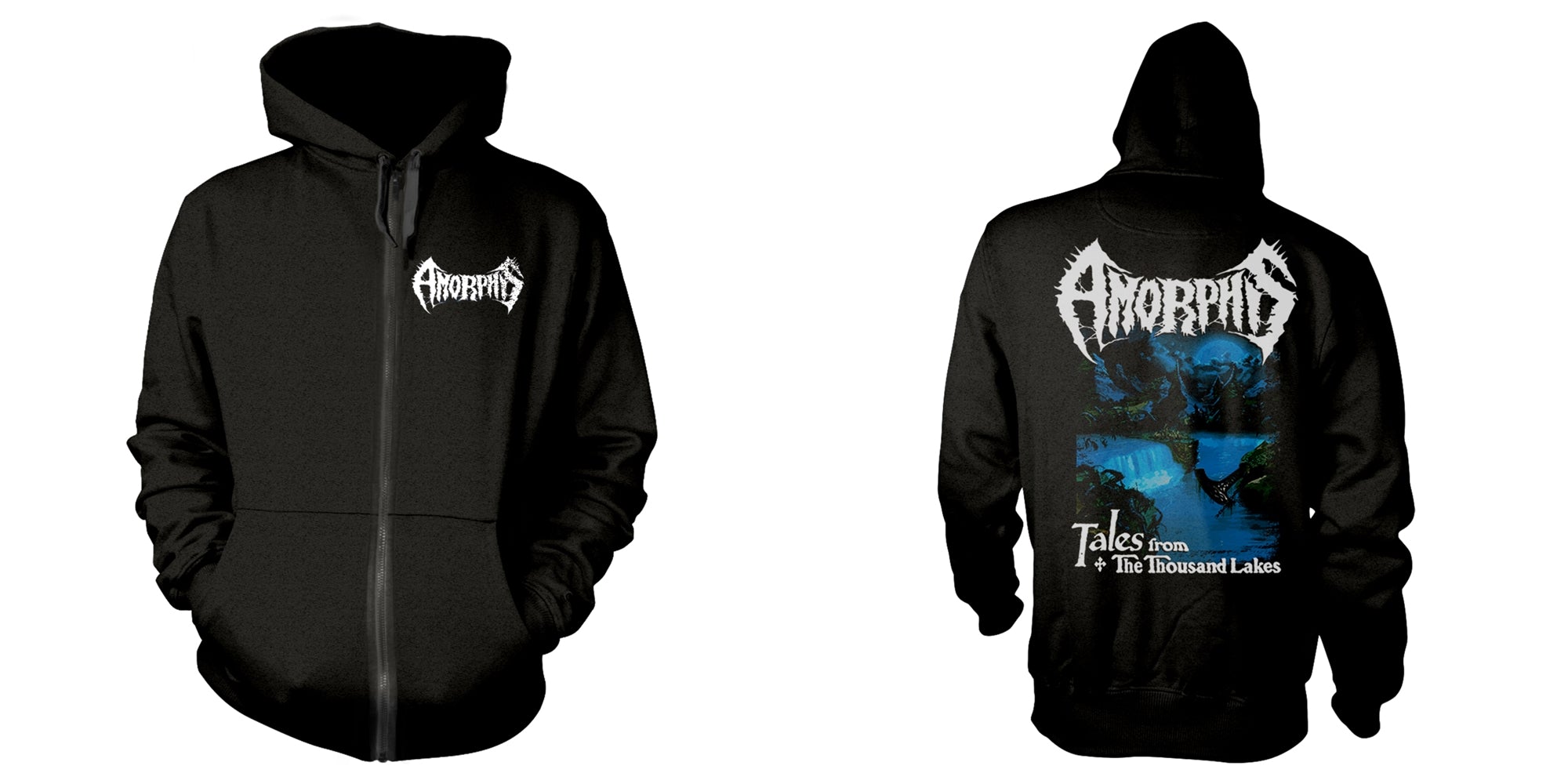 Amorphis "Tales From The Thousand Lakes" Zip Hoodie