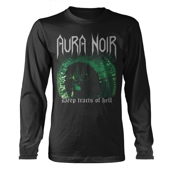 Aura Noir "Deep Tracts Of Hell" Long Sleeve T shirt
