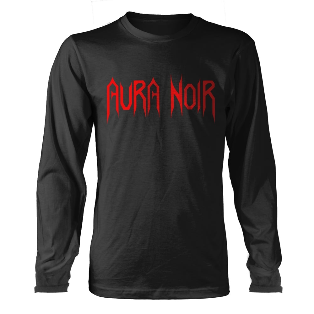 Aura Noir "Logo" Black Long Sleeve T shirt