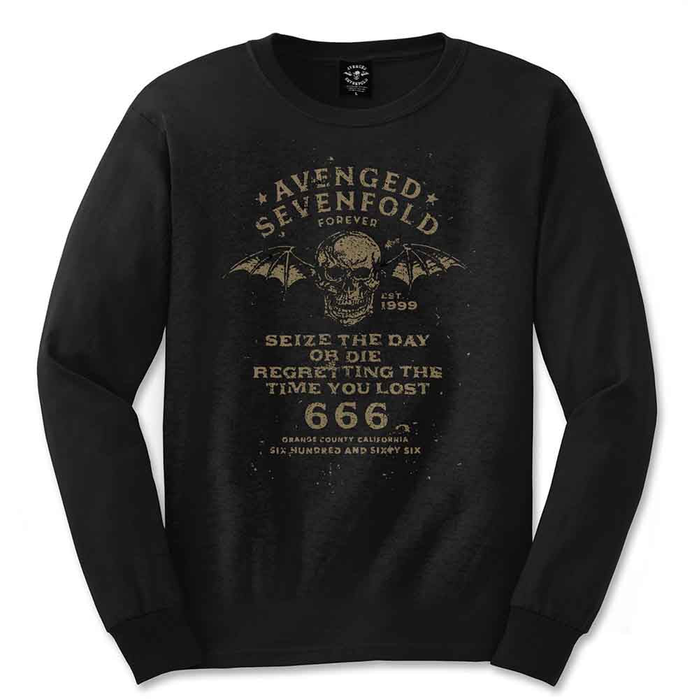 Avenged Sevenfold "Seize The Day" Long Sleeve T shirt