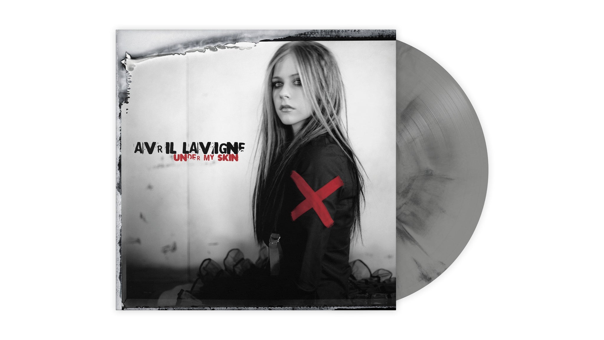 Avril Lavigne "Under My Skin" Silver / Black Marble Vinyl