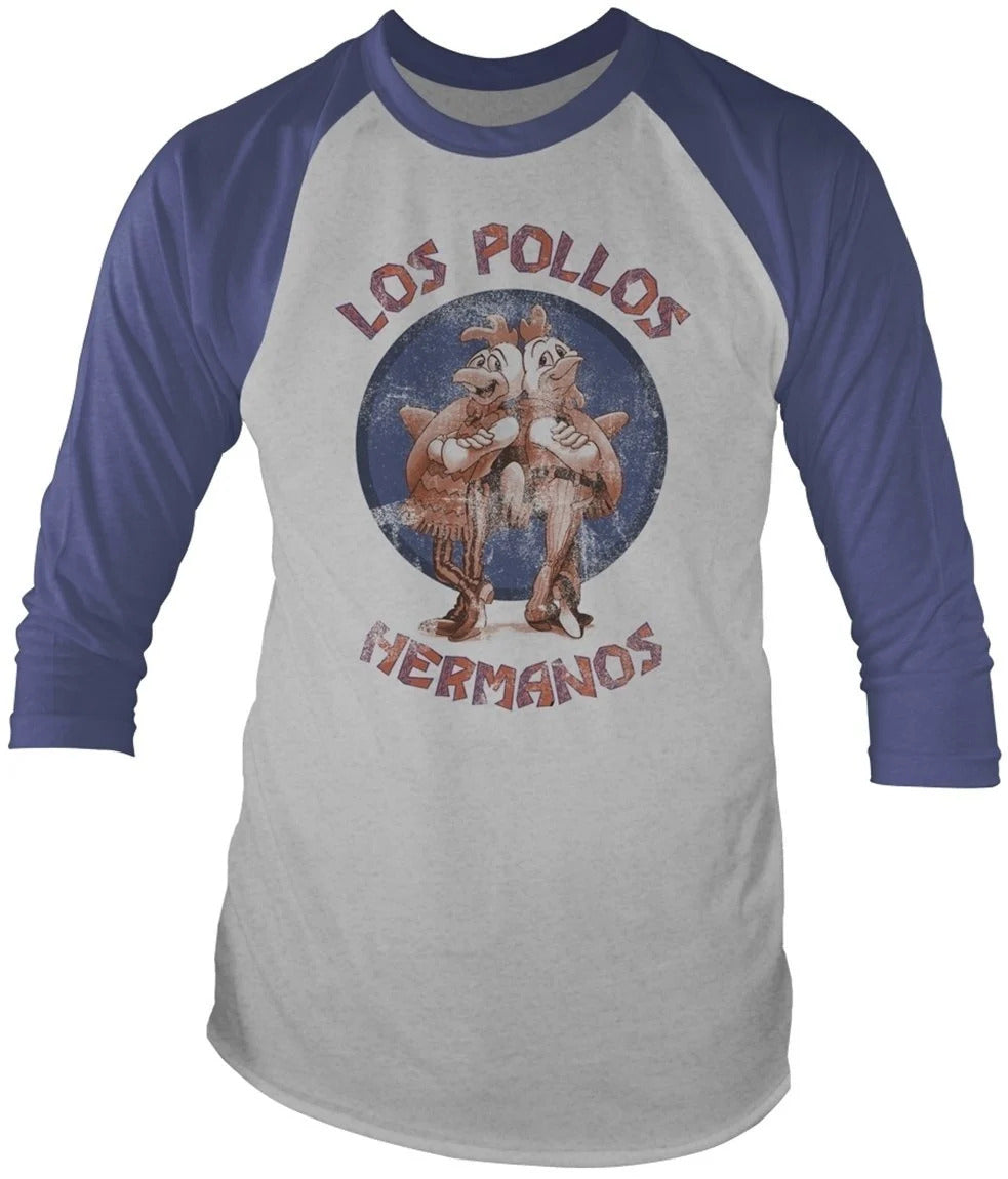 Breaking Bad "Los Pollos Hermanos" Baseball Shirt - Size XL