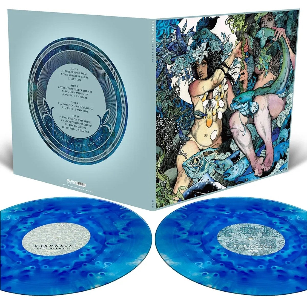 Baroness "The Blue Record" Gatefold 2x12" Royal Blue Cloudy Vinyl