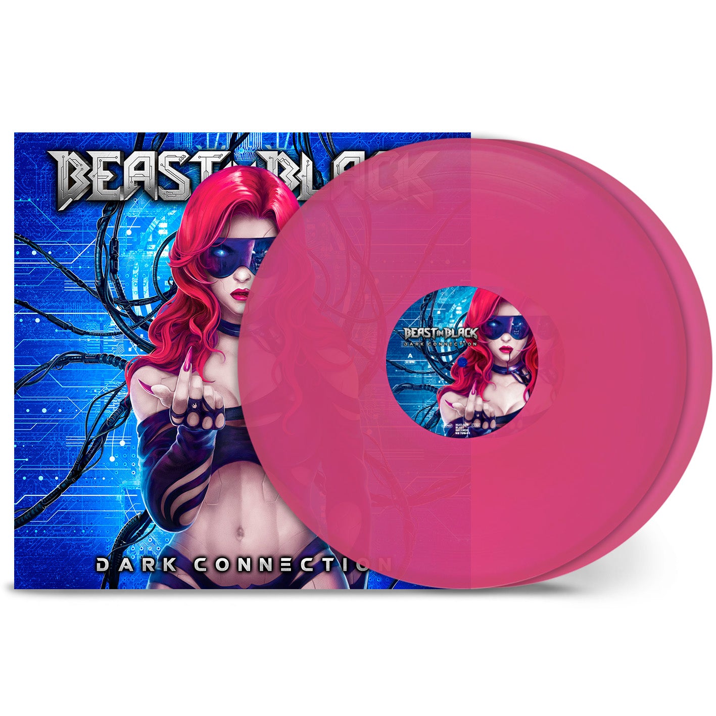 Beast In Black "Dark Connection" Gatefold Magenta Vinyl