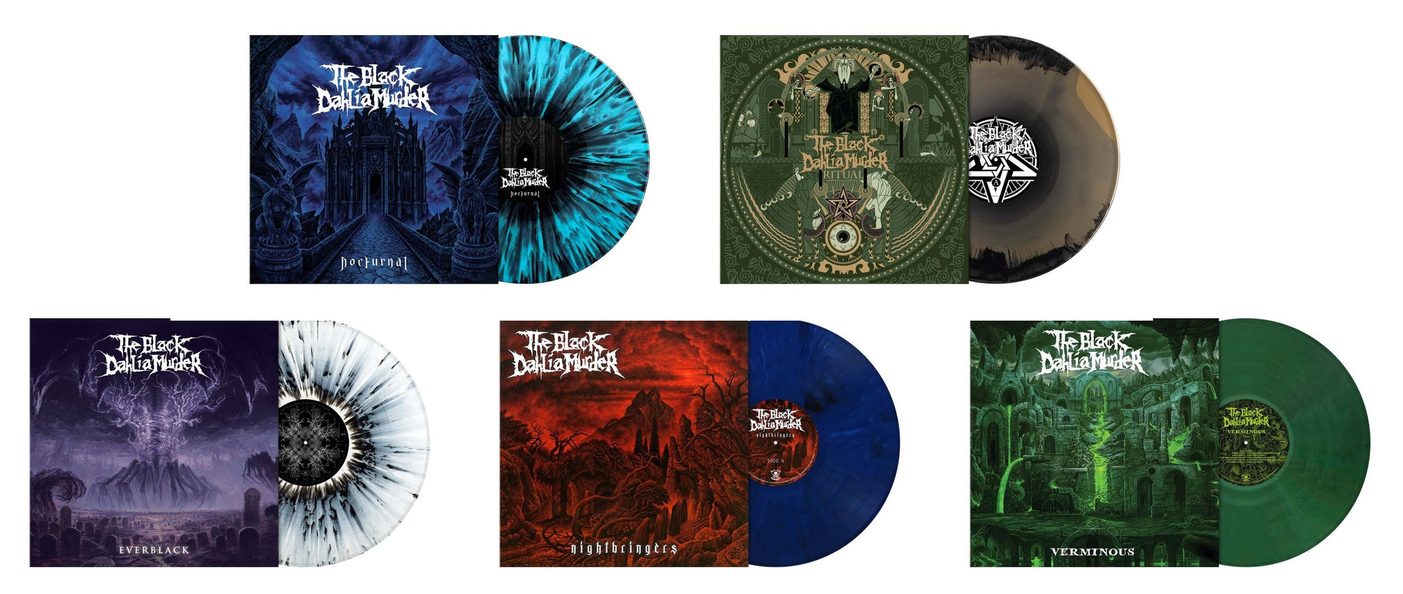 The Black Dahlia Murder 5 LP Bundle- PRE-ORDER