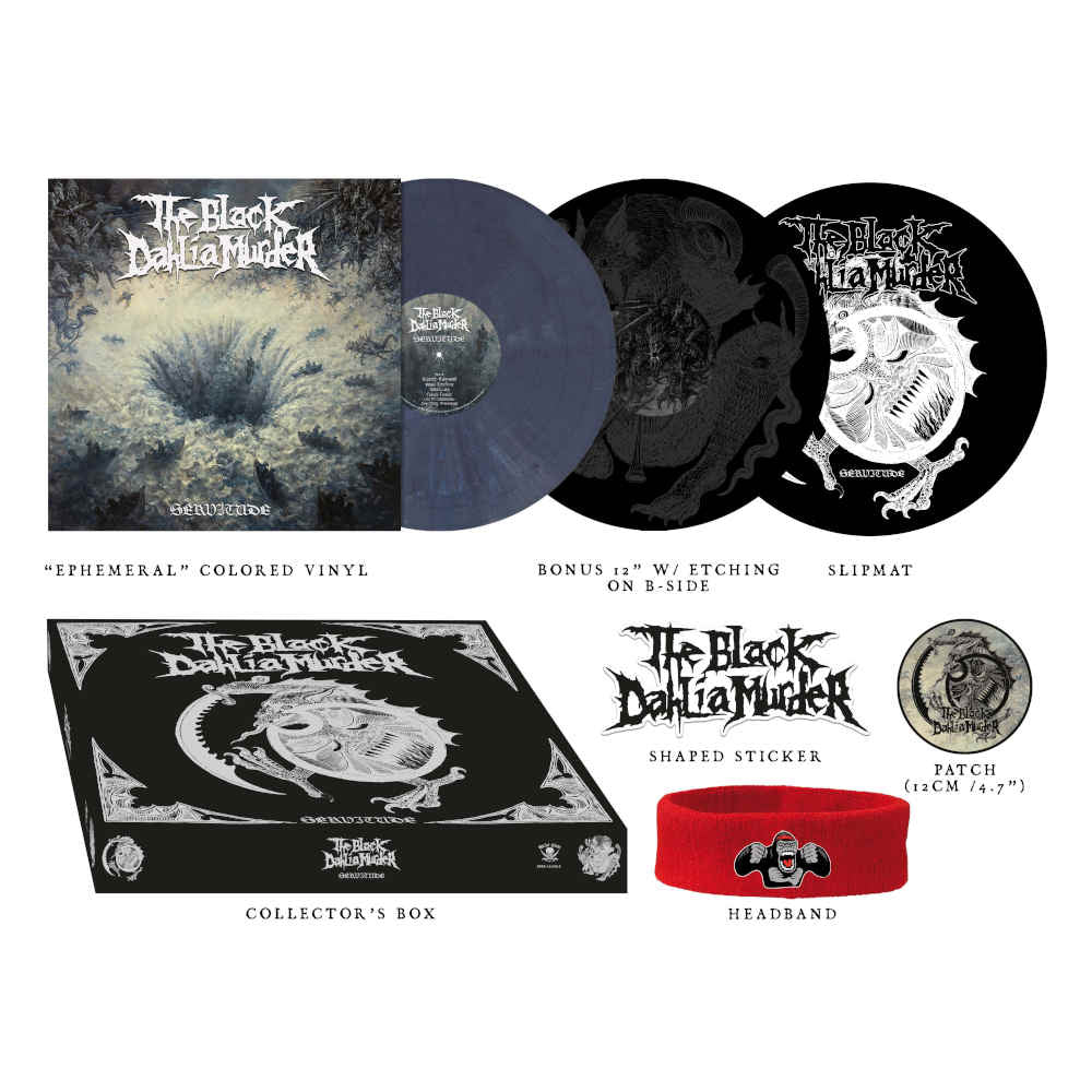 The Black Dahlia Murder "Servitude" 'Ephemeral' Steel Blue Vinyl Box Set - PRE-ORDER