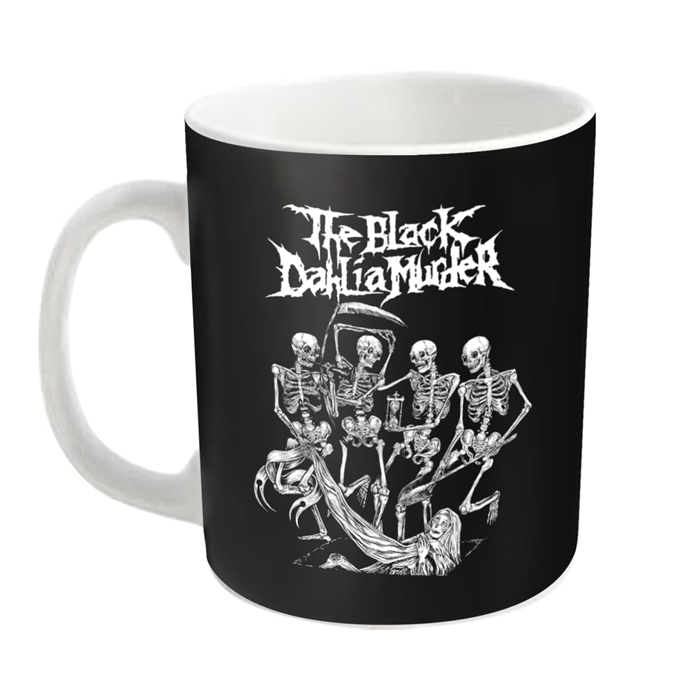 The Black Dahlia Murder "Dance Macabre" White Mug