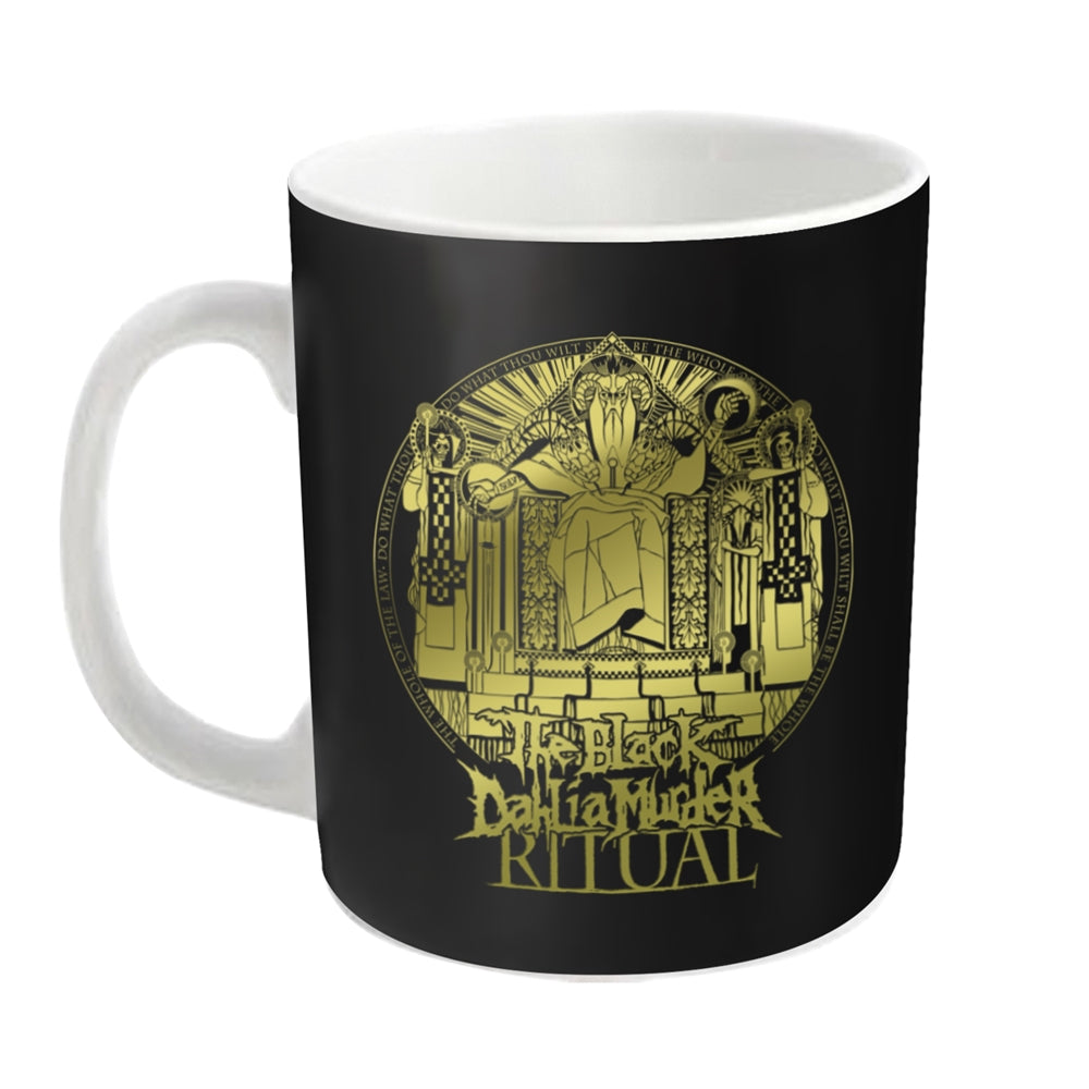 The Black Dahlia Murder "Ritual" White Mug