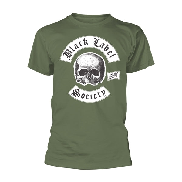 Black Label Society "The Almighty" Olive Green T shirt - Size S