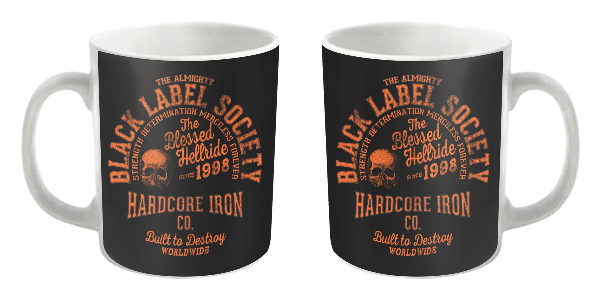 Black Label Society "Hardcore Hellride" White Mug