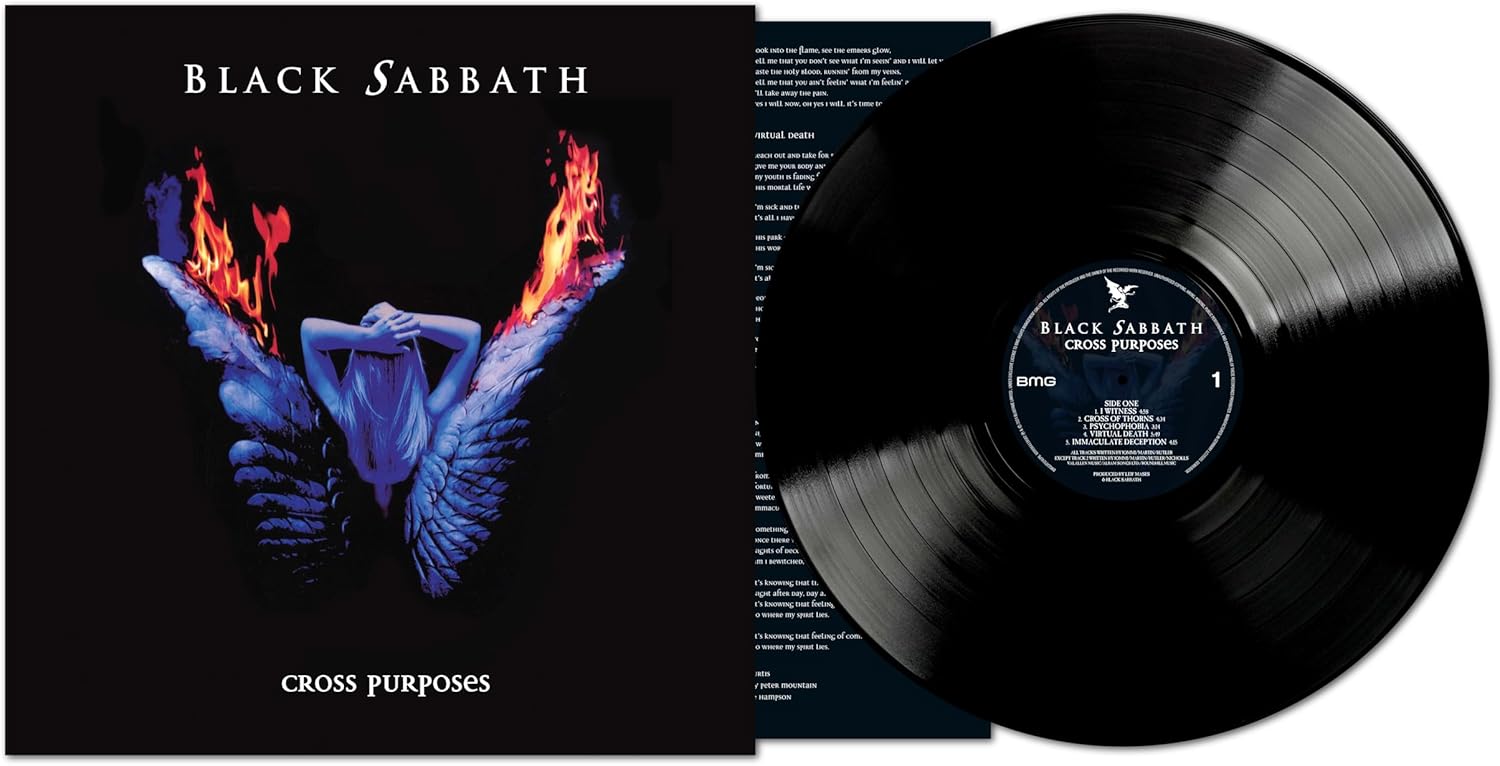 Black Sabbath "Cross Purposes" Black Vinyl