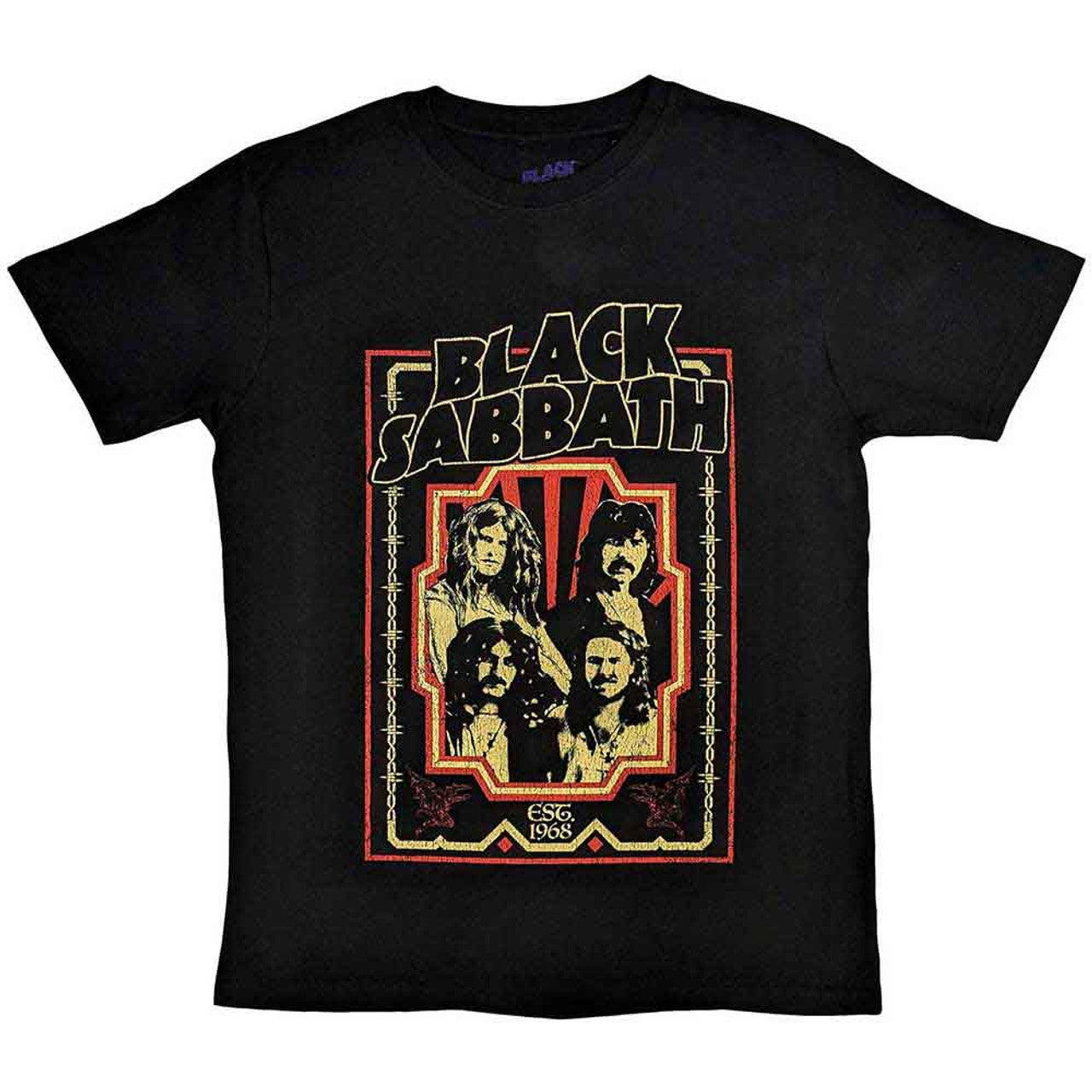 Black Sabbath "Est 1968" T shirt