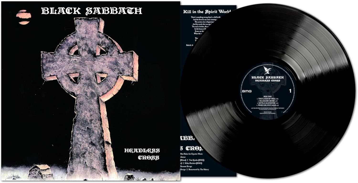 Black Sabbath "Headless Cross" Black Vinyl