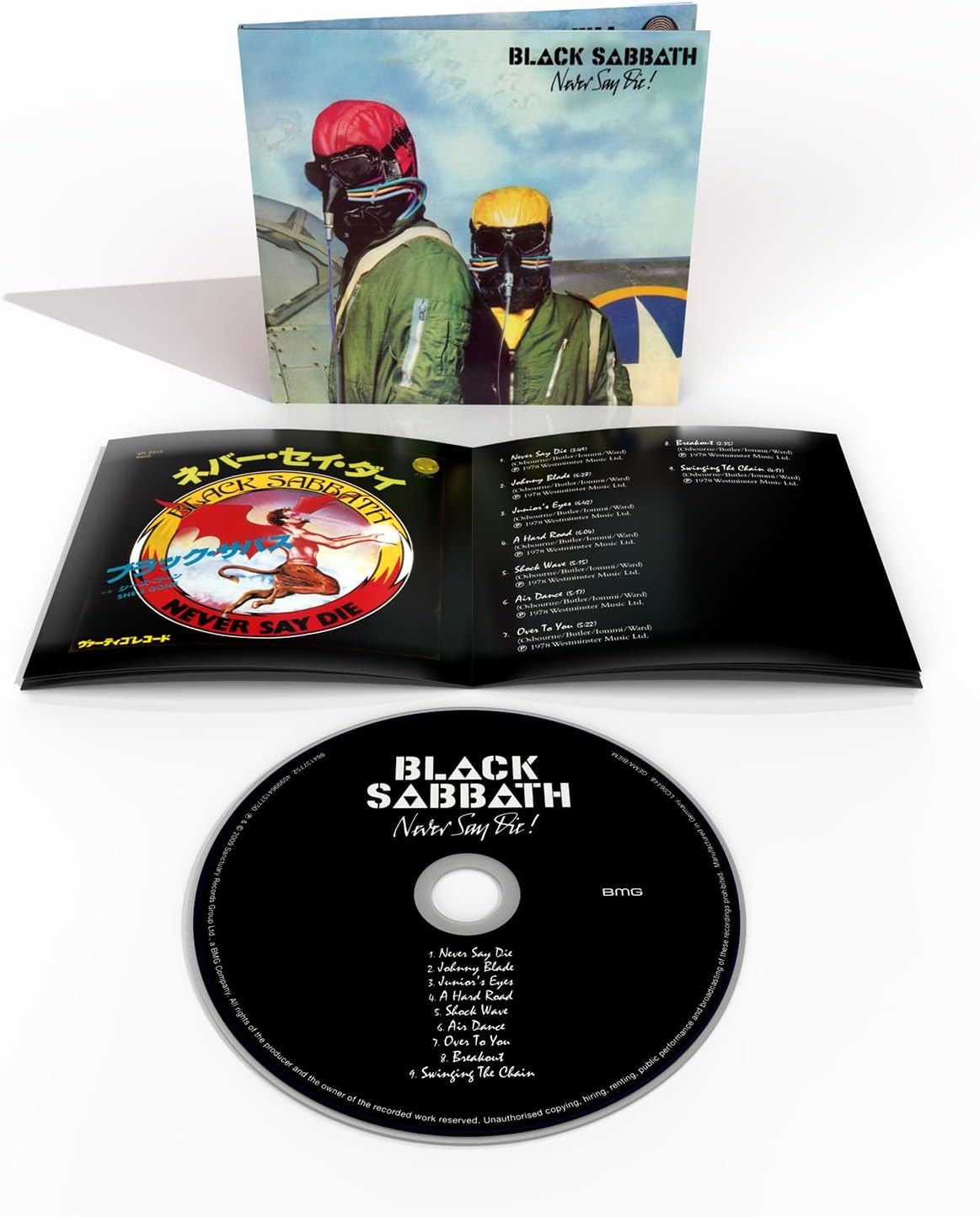 Black Sabbath "Never Say Die" CD