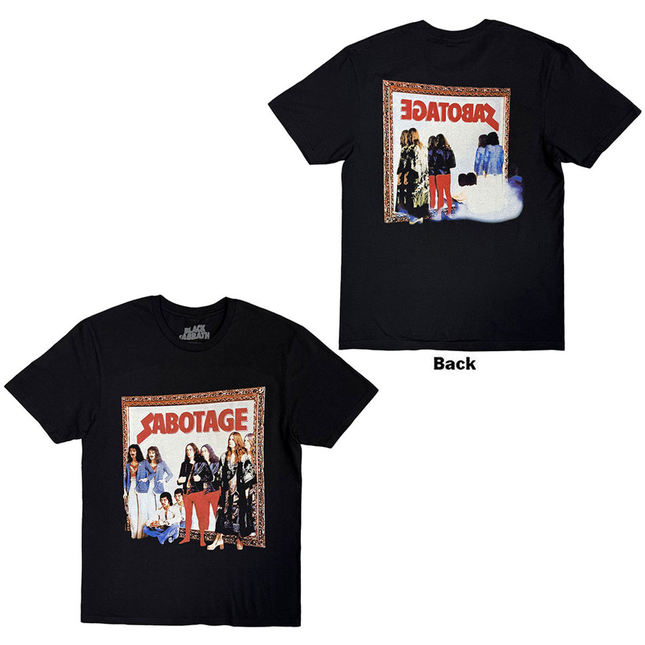 Black Sabbath "Sabotage" T shirt