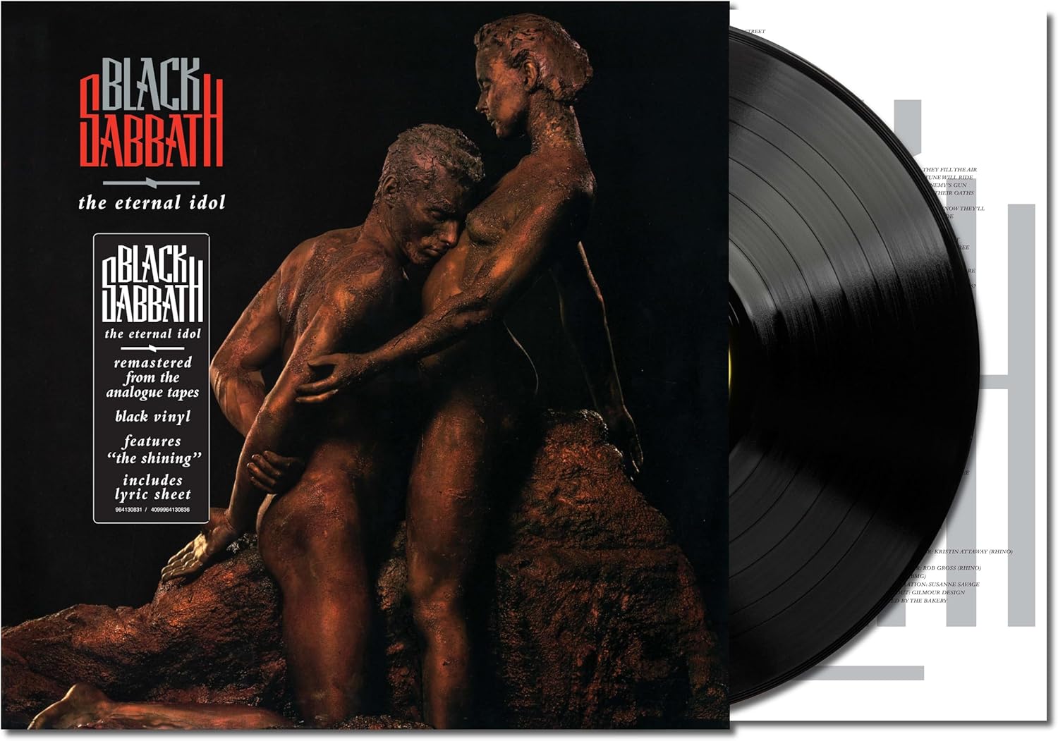 Black Sabbath "The Eternal Idol" Black Vinyl