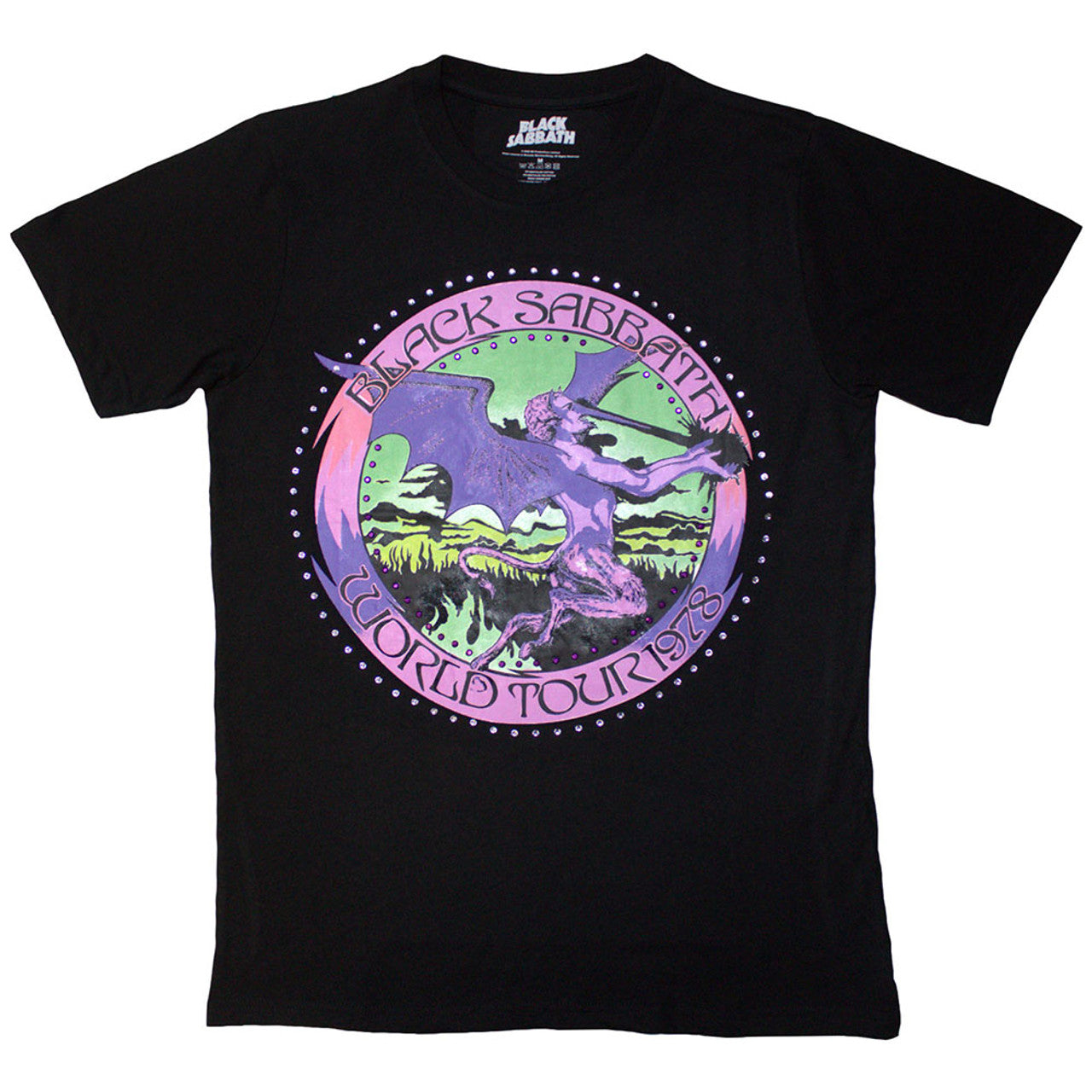 Black Sabbath "Tour 78" T shirt