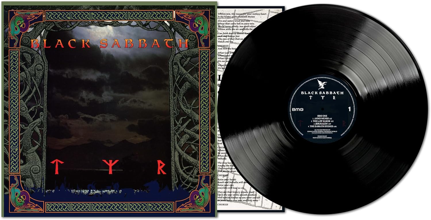 Black Sabbath "Tyr" Black Vinyl