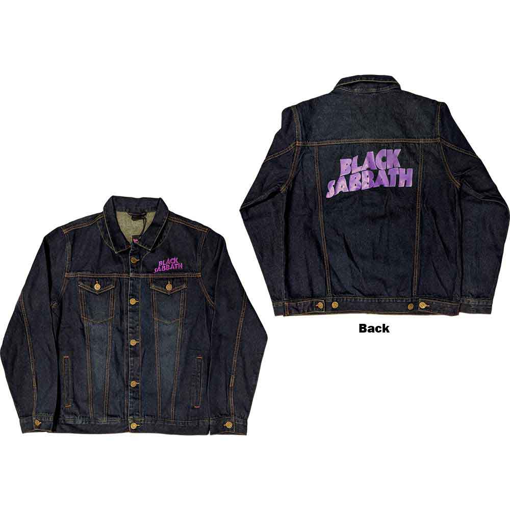 Black Sabbath "Wavy Logo" Denim Jacket